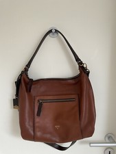 FOSSIL Damen Shopping Bag VICKERY Handtasche Umhängetasche Leder Braun