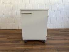 Wesemann Rollcontainer Druckerschrank weiß Feststellbremse