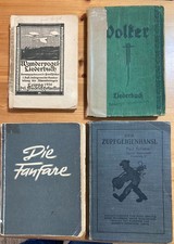 4x ALTE Lieder Bücher FANFARE