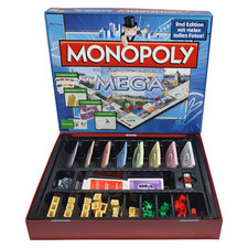 Monopoly MEGA 2nd Edition mit vielen tollen Fotos Winning Moves OVP VOLLSTÄNDIG