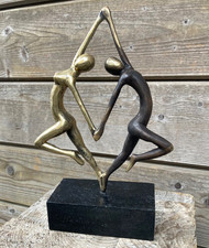 25cm tanzendes Paar Art Deko