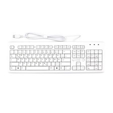 HP PR1101U - Tastatur | Weiß Gebraucht