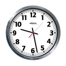 PEWETA Funkwanduhr weiß