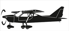 Aufkleber Ultraleichtflugzeug