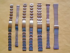 Uhrenarmband  -  Edelstahl  -  10, 12, 14, 16, 18, 20, 26 mm  -  NEU