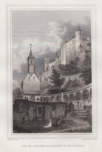 Salzburg peterskirchhof - salzburg, st.