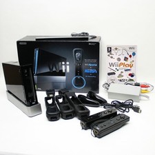 Nintendo Wii Schwarz OVP PAL