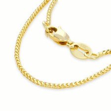 14K Gelbgold Solide Franco