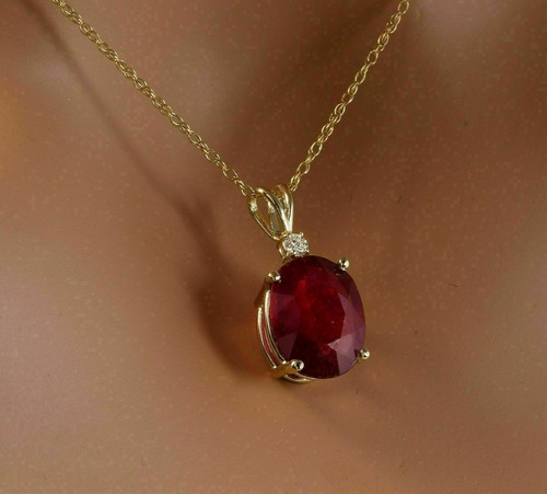 50ct oval schliff rot rubin - rot,