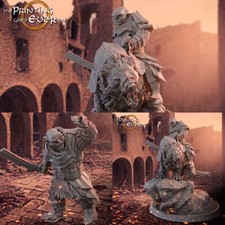 Ork Hauptmann auf Warg - 28mm