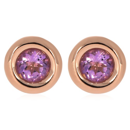 Xen ohrstecker mit pink - xen,