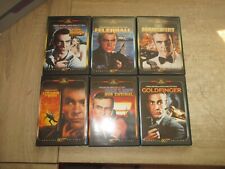 James Bond 007 Sean Connery 6 DVD Sammlung Jagt Dr.No + Man Lebt Nur Zweimal +..