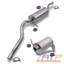 SCHALLDÄMPFER SET FÜR FORD GALAXY SEAT ALHAMBRA VW SHARAN 7M 1.9 2.0 TDI AB 2002