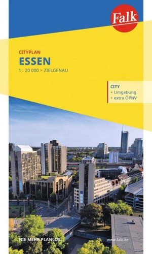 Falk cityplan essen - falk, 1:21.000