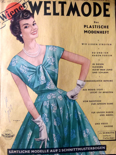 Altes modeheft wiener - modeheft,