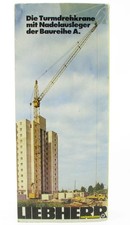 Gescha LIEBHERR Turmdrehkran