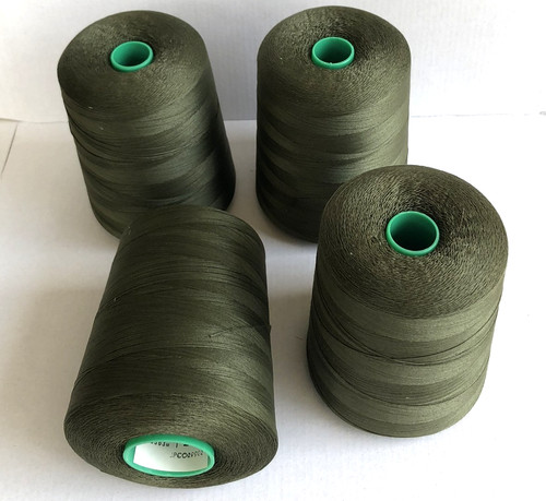 Nähgarn oliv grün rollen - grün, 4