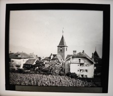 ANTIKE Glasdias aus 1920er