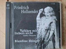 Vaführe Mir Liebers Nich (2 CD) Hollaender, Friedrich und Blandine Ebinger: