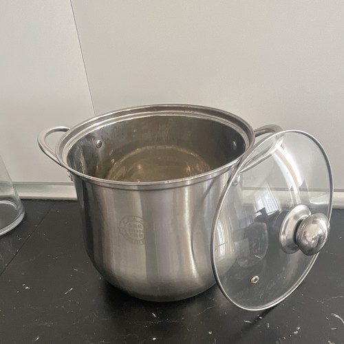 Edelstahl kochtopf l rund - kochtopf,
