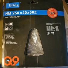 GÜDE Holzsägeblatt HM 250x20 mm - 50 Zähne - Ersatzblatt Sägeblatt