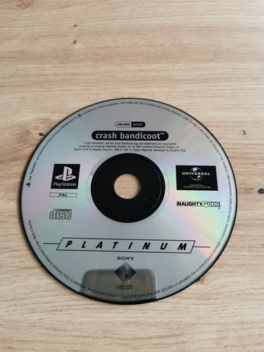 Crash bandicoot platinum - crash, (ps1)