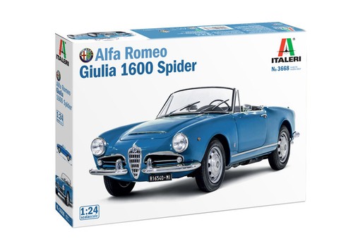 Italeri it3668 alfa - italeri, 1/24