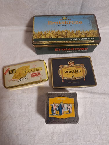 Blechdose tabak zigarette - x,