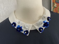 LOLA PALTINGER Kurzarm-Bluse (HSE24), Gr. 48, neu m. Etikett (Himmelblau)  ´