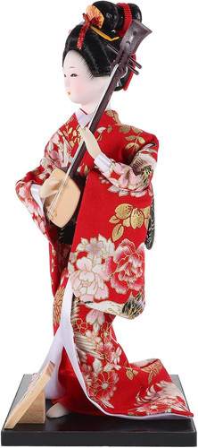 Süße japanische puppe - puppe, im