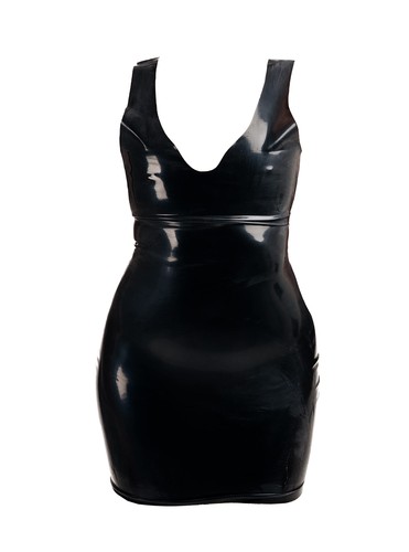 Rubberfashion latex mini kleid - rubberfashion,