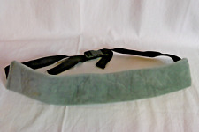 gepolsterter Hochstuhlgurt - Hochstuhlgürtel - grau - Fleece - Stuhlgurt