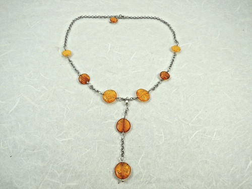 Bernsteinkette collier länge - bernsteinkette,
