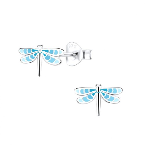 Silber libelle ohrstecker - libelle,