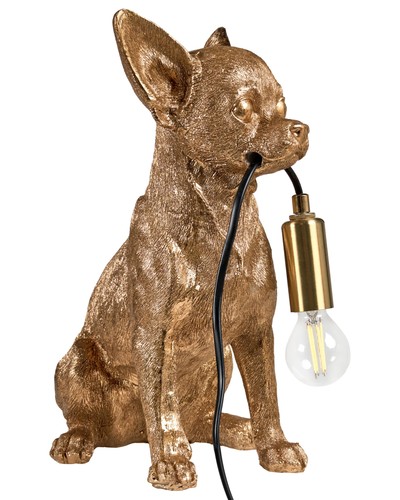 Tischlampe tierform hund - tischlampe,