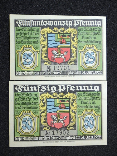 Notgeld deutschland - x,