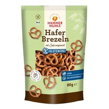 Haferbrezeln - Salz verfeinert
