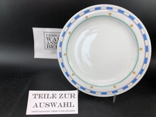 Thomas Trend stapelbar➡️TEILE z. AUSWAHL➡️Porzellan Geschirr blau gelb mint grau