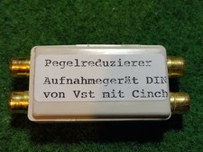 Pegelreduzierer Ton Adapter