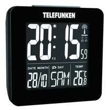 TELEFUNKEN FUNKWECKER FUX-260 (B) BETRIEB OHNE BATTERIEN MÖGLICH