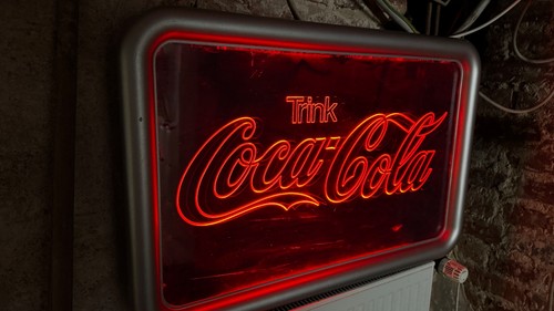 Coca cola leuchtreklame - coca,