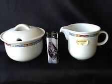 Thomas Trend Beach Zuckerdose Geleedose mit Einschnitt & Gießer NEUWARE