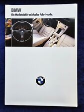 BMW 7er E 32 Prospektmappe, 2.1986, zur Präsentation des neuen 7er,  730i 735i L