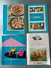 4 x Vintage Rezepte Kochbuch