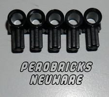 Lego Technic Technik 5 Pin Verbinder mit Kreuzachse #22961 schwarz NEUWARE
