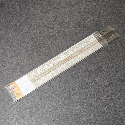 Stück schriftschablone - stück,
