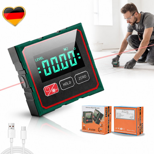 Neigungsmesser mit laser 360 - mit,