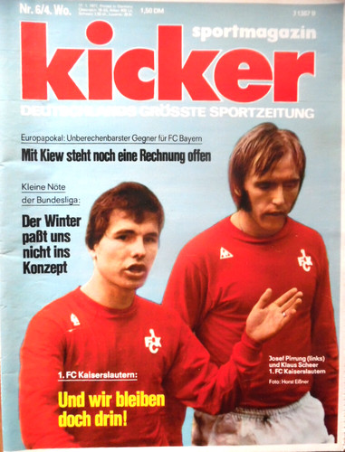 Kicker 1 1977 - kicker, 17.1.