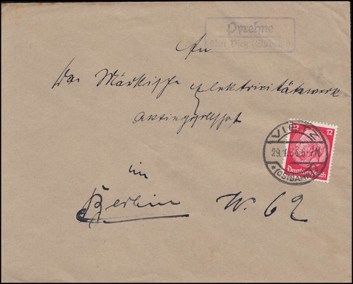 Landpost pyrehne über vietz - pyrehne,