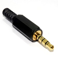 3.5mm 4-Pole Klinkenstecker